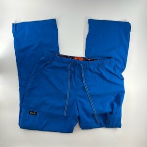 Koi Basic Royal Blue Straight Leg Women’s Scrub Pants